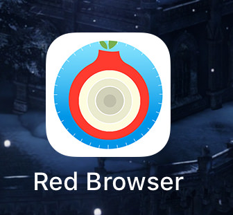Анонимный браузер для iOS - Red Onion